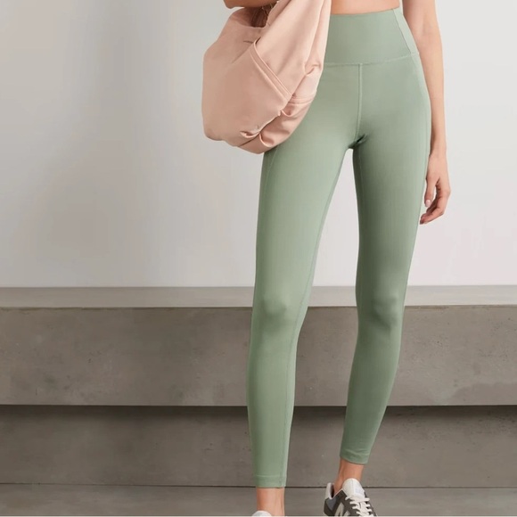Girlfriend Collective Compressive High-Rise Legging Agave light sage green SZ S - Picture 9 of 9